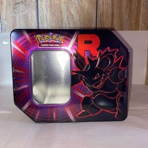 Pokemon trading card TCG game: team pocket tin